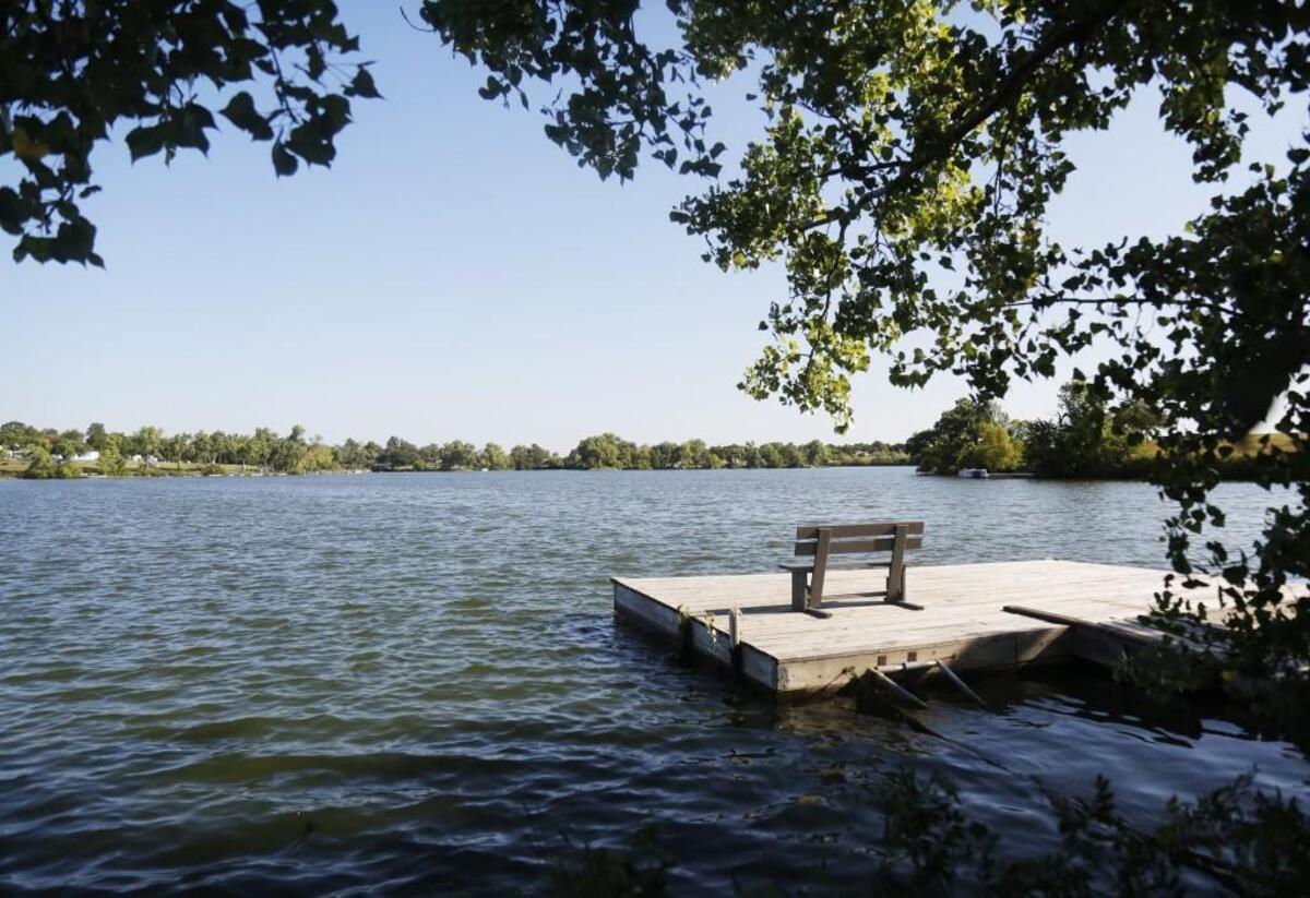 Marion County Lake, one of the prettiest in Kansas, was built during the Great Depression by World War I veterans as part of the Civilian Conservation Corps.