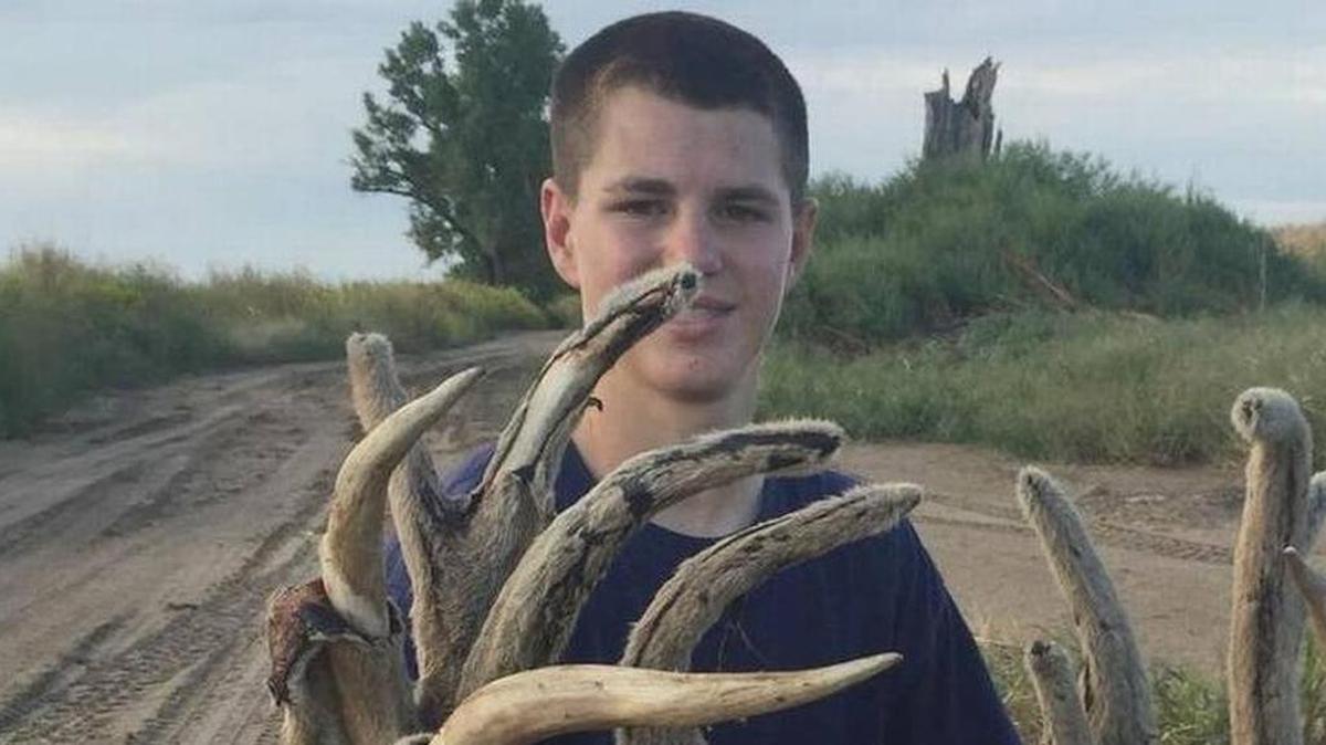 
Sixteen-year-old Clayton Brummer wasted no time shooting this giant non-typical buck when it stepped from standing corn at 30 yards on Sept. 8. Initial measurements place the buck's gross score at more than 230 inches.

