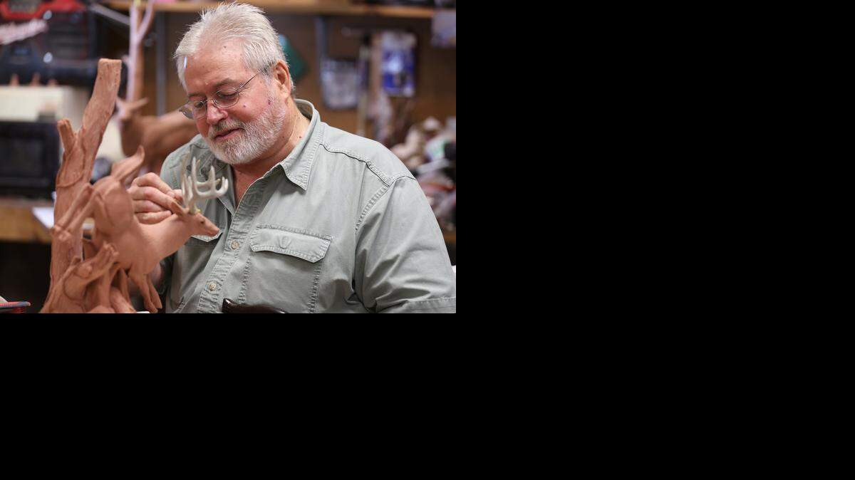 
John Parsons has closed his popular taxidermy and wild game processing businesses, but will continue to create wildlife sculptures. 
