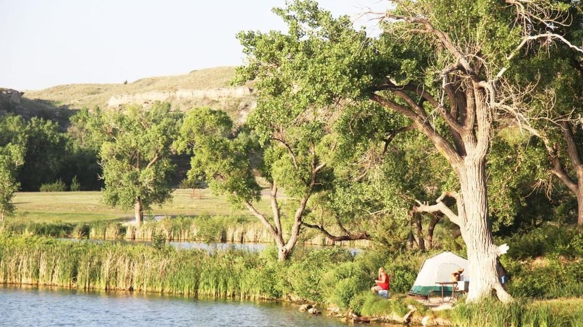 Scott State Lake has some of Kansas’ best fish populations and is easily fished from shore or small boats.