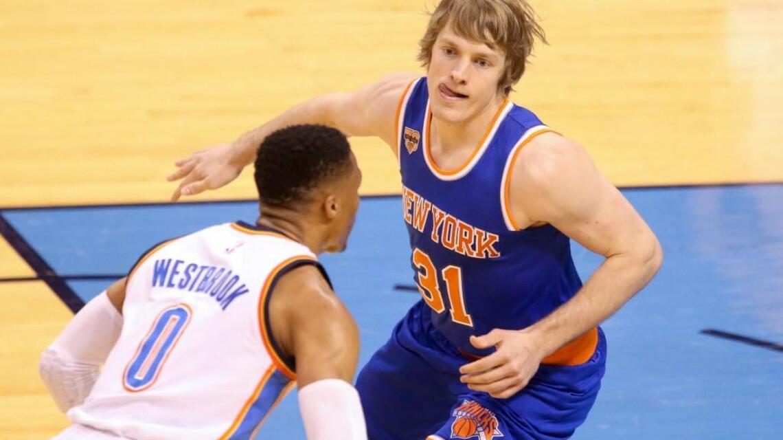 Ron Baker adjusting to the bright lights of New York and the NBA