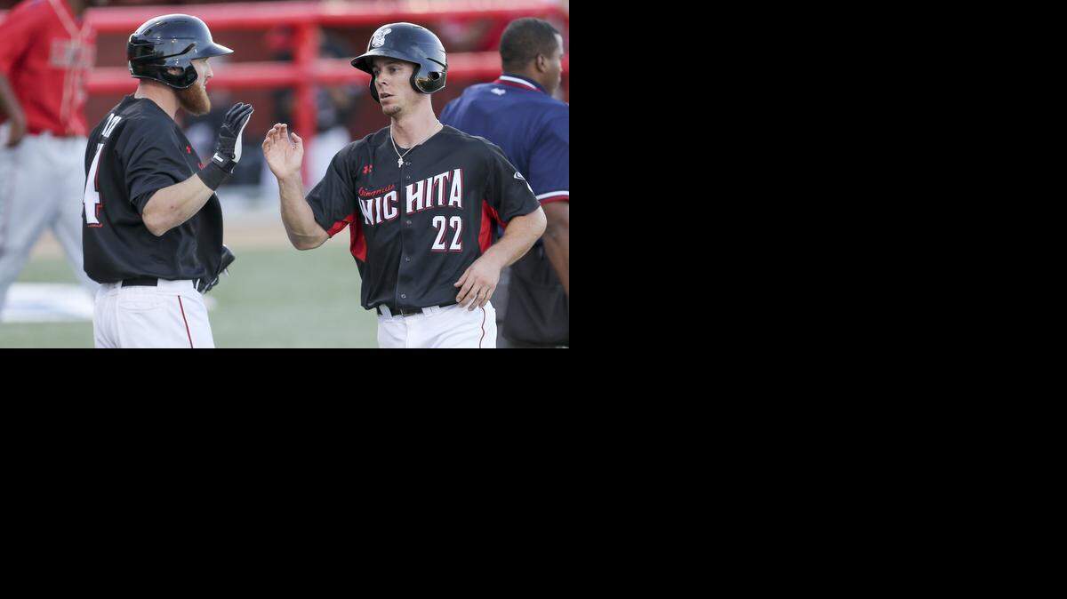 
The Wingnuts’ Brent Clevlen (22) has a .440 on-base percentage and .643 slugging percentage this season.
