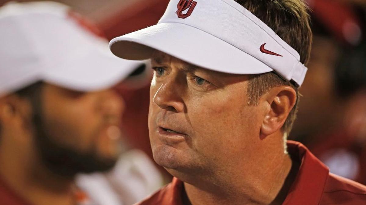 Bob Stoops’ Oklahoma team lost two nonconference games yet is the highest-ranked Big 12 team, a sign of the conference’s struggles this season.