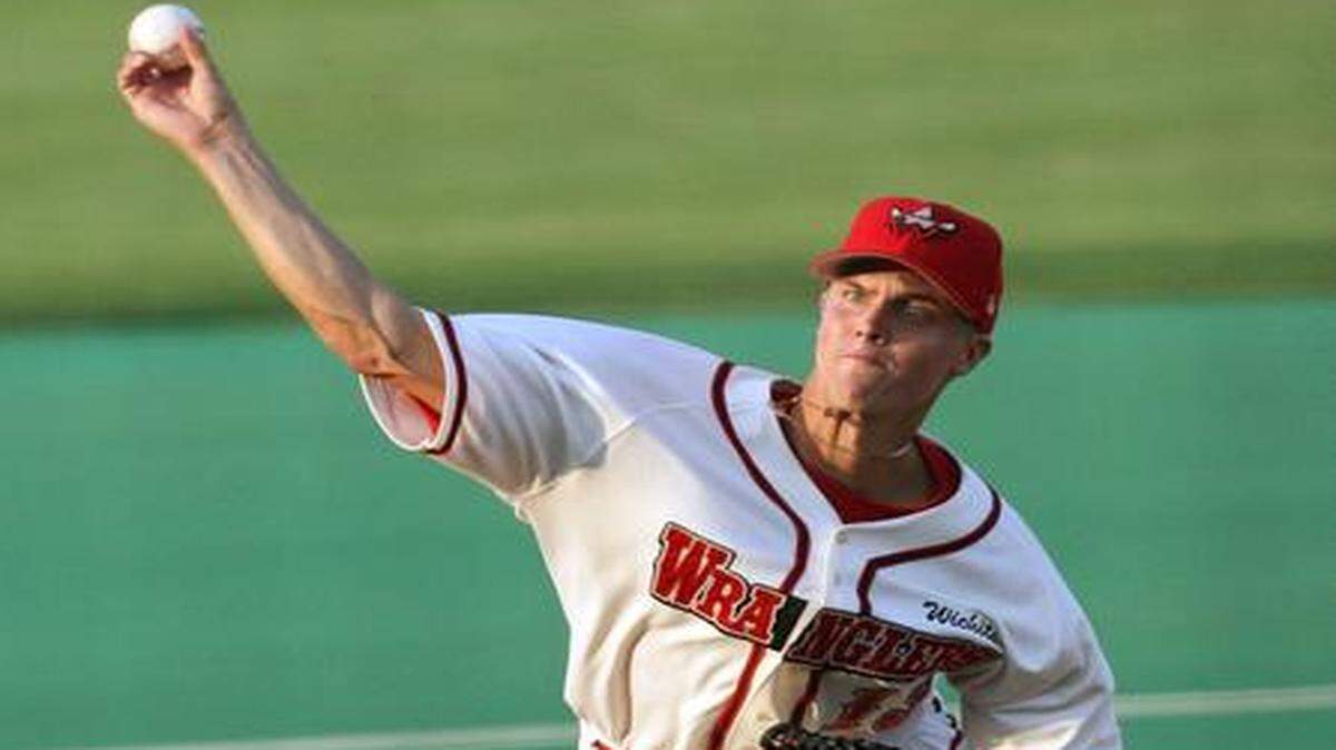 
Zack Greinke, a former Royal now with the Dodgers, is one of 14 big-leaguers to have played minor-league baseball for the now-departed Wranglers.
