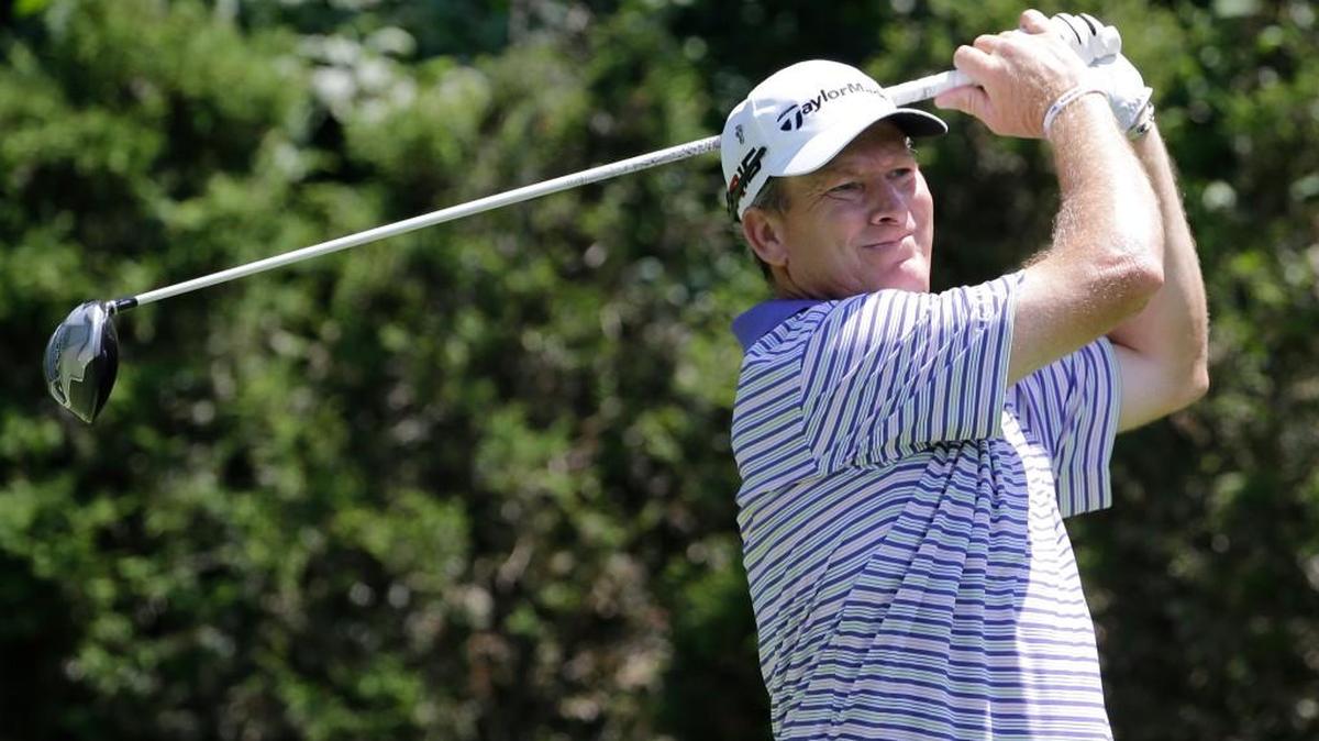 Woody Austin is in his fourth year on the Champions Tour after a 19-year PGA Tour career. That included two Masters appearances. Austin lives near Derby.