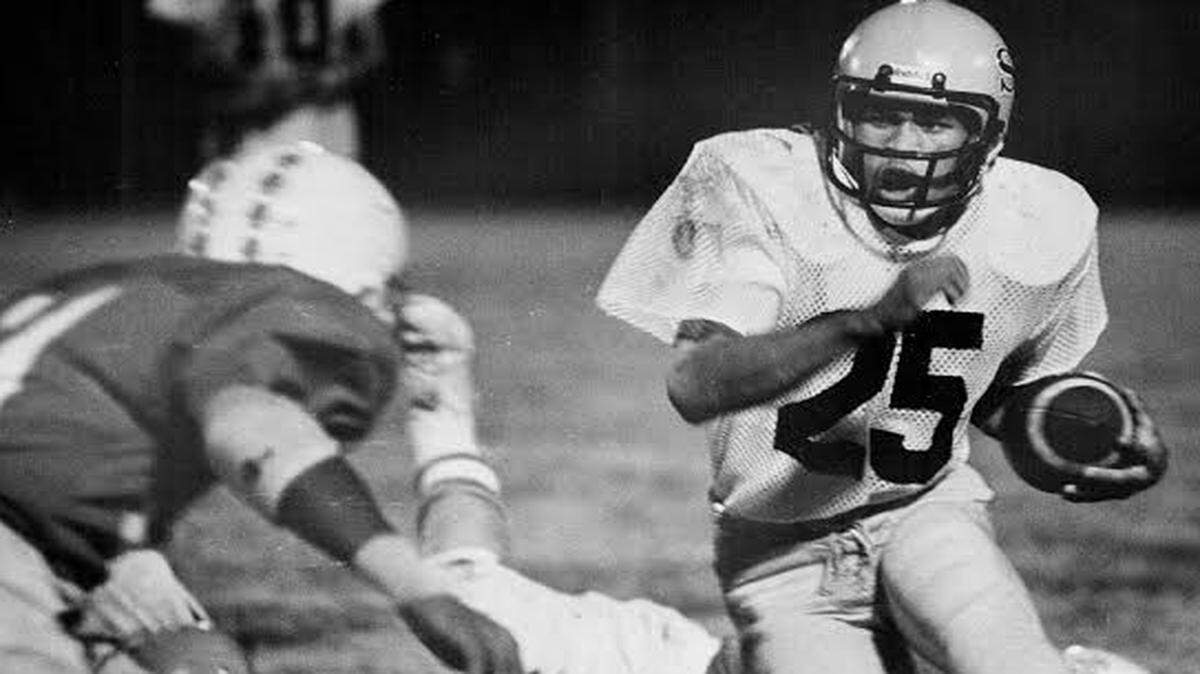 
Jeff Smith (25) of Southeast was an Eagle Top 11 running back in 1978 and 1979.
