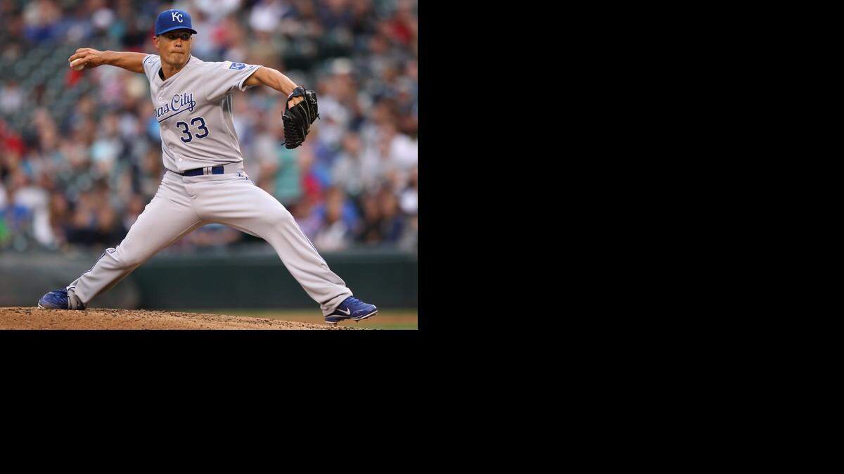 
Veteran right-hander Jeremy Guthrie faces the Giants’ Tim Hudson in Game 3 of the World Series tonight at AT&T Park in San Francisco.


