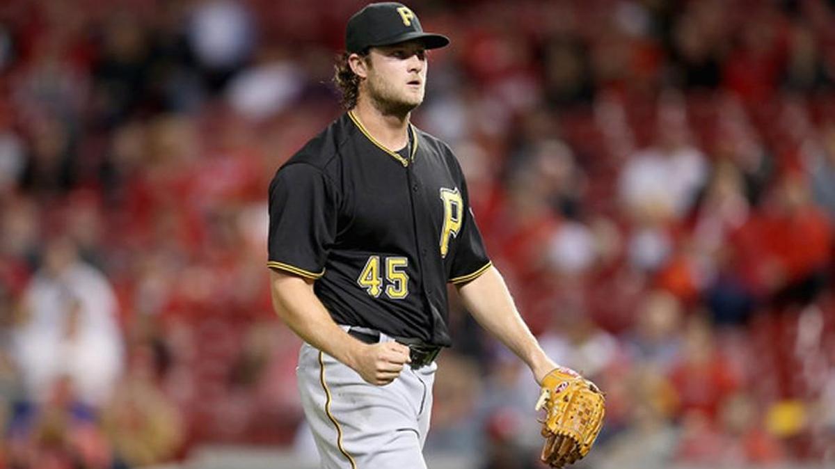 
Pittsburgh Pirates right-hander Gerrit Cole goes against the Cubs’ Jake Arrieta in Wednesday’s National League wild-card game at PNC Park.
