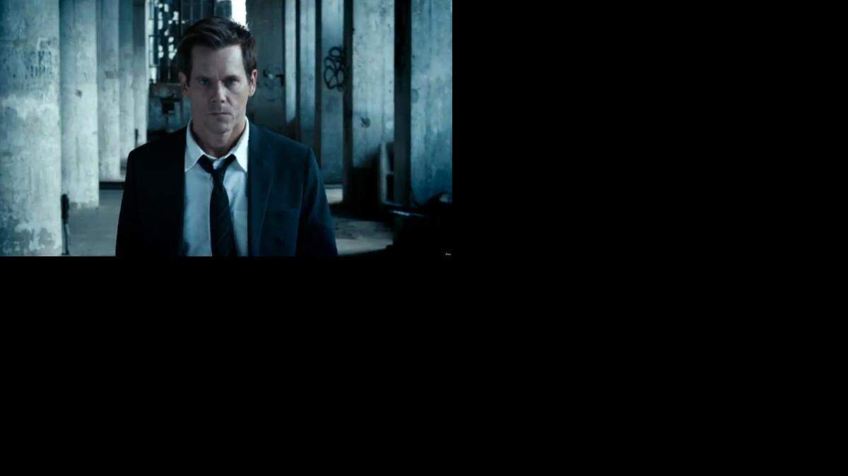 
Kevin Bacon plays FBI agent Ryan Hardy on The Following, one of the most-violent shows on television.
