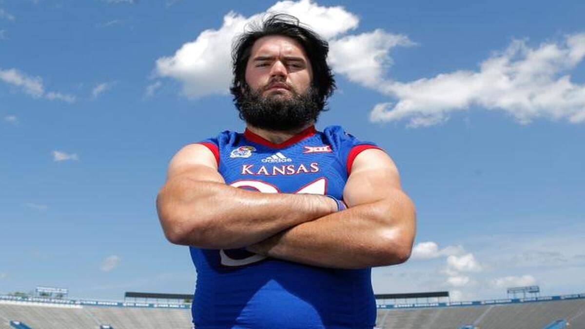 
Kansas senior linebacker Ben Heeney noticed a diminishing and quiet crowd during Saturday’s KU win over Southeast Missouri and partially blamed the lack of atmosphere for the Jayhawks’ lackluster second half.
