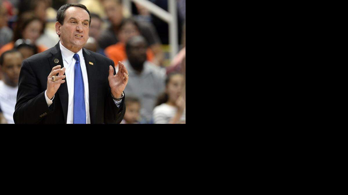 
Duke’s Mike Krzyzewski was 73-59 as coach at Army. Things have been much better at Duke, where he’s 926-249.
