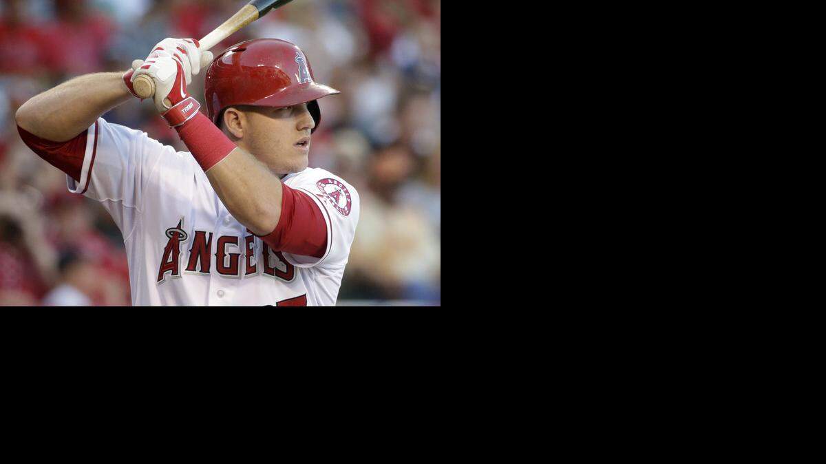 
Los Angeles Angels center fielder Mike Trout, at 23, has established himself as a baseball superstar. He’ll get his first taste of the postseason tonight, when the Angels and Kansas City Royals meet in Game 1 of the ALDS in Anaheim.
