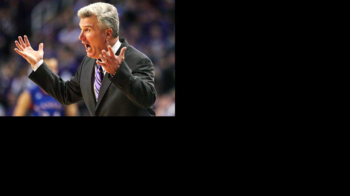 
Kansas State basketball coach Bruce Weber and the Wildcats’ best player, Marcus Foster, have struggled this season to get on the same page.
