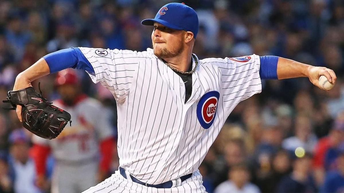 
Jon Lester will oppose John Lackey in Game 1 of the NLDS on Friday in St. Louis.
