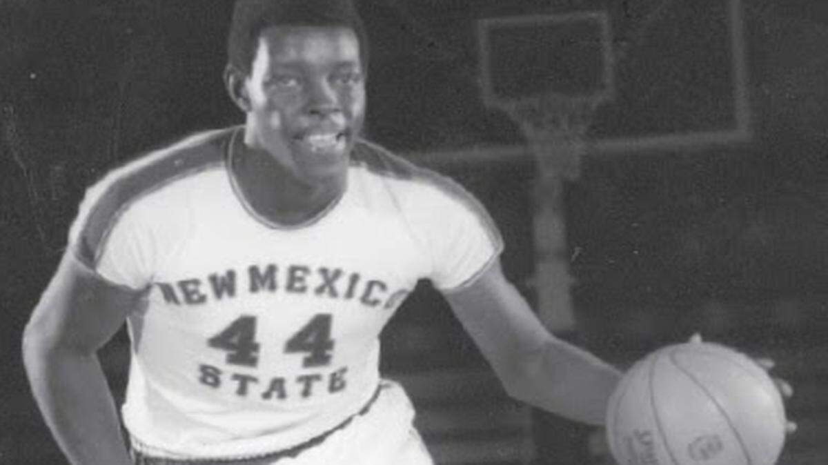 
Center Sam Lacey was a standout center for New Mexico State from 1967-70 before a 12-year NBA career, mostly with the Kansas City/Omaha Kings.
