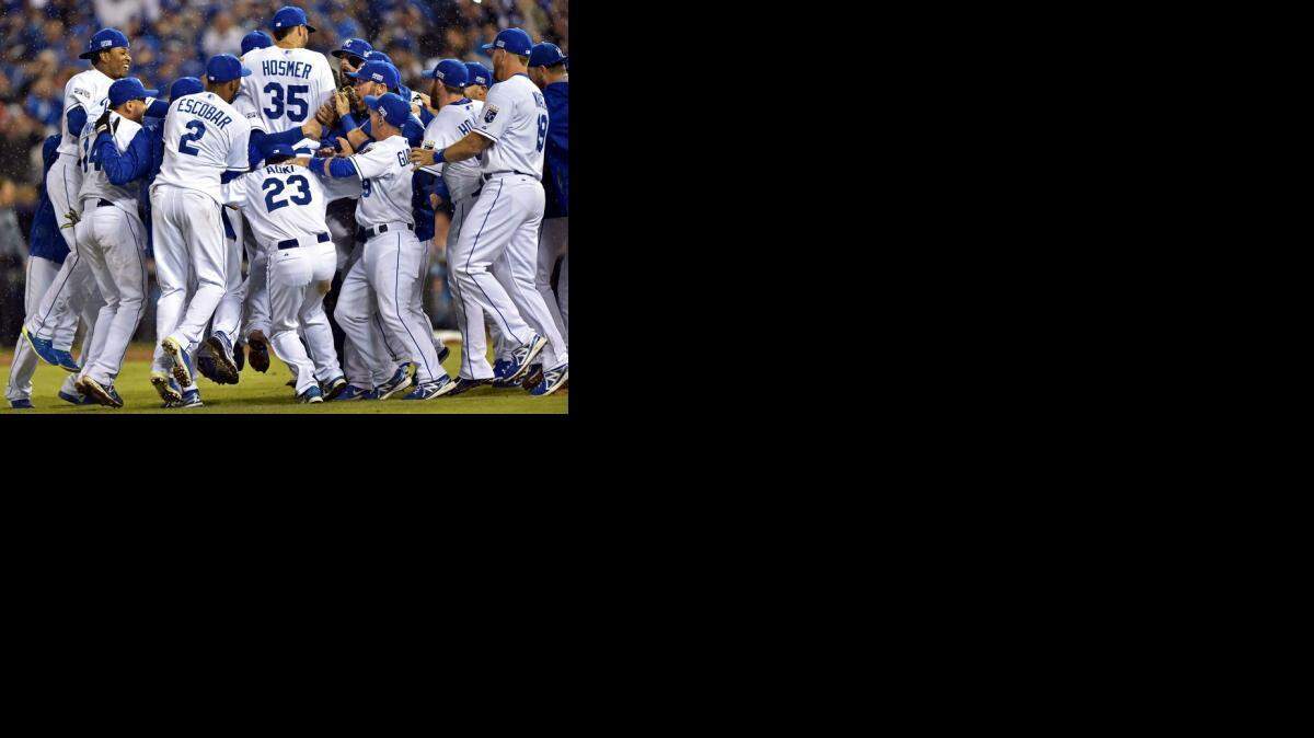 
The Kansas City Royals did a lot of celebrating in 2014, reaching their first postseason in 29 years and making it to the World Series before losing in seven games to the San Francisco Giants.
