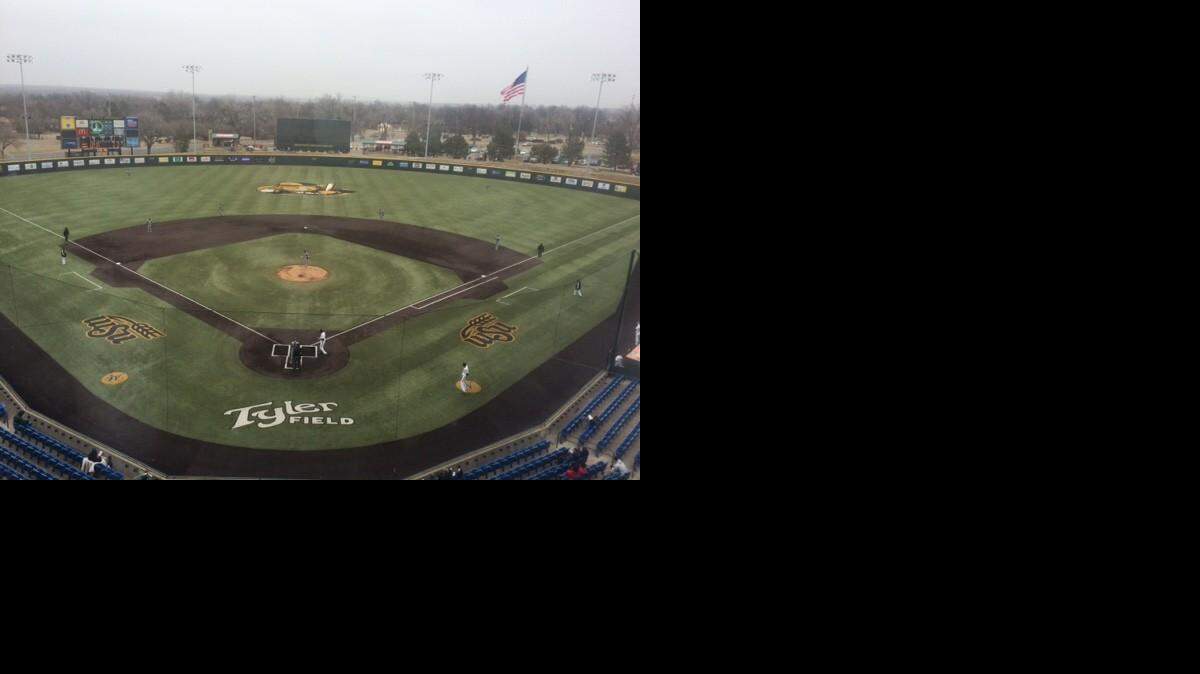 
It’s cold. It’s windy. It’s cloudy. And it’s opening day for the Wichita State Shockers at Eck Stadium.
