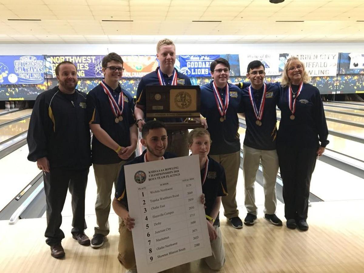 Northwest placed first in the Eagle's boys bowling rankings from the 2017-18 school year.