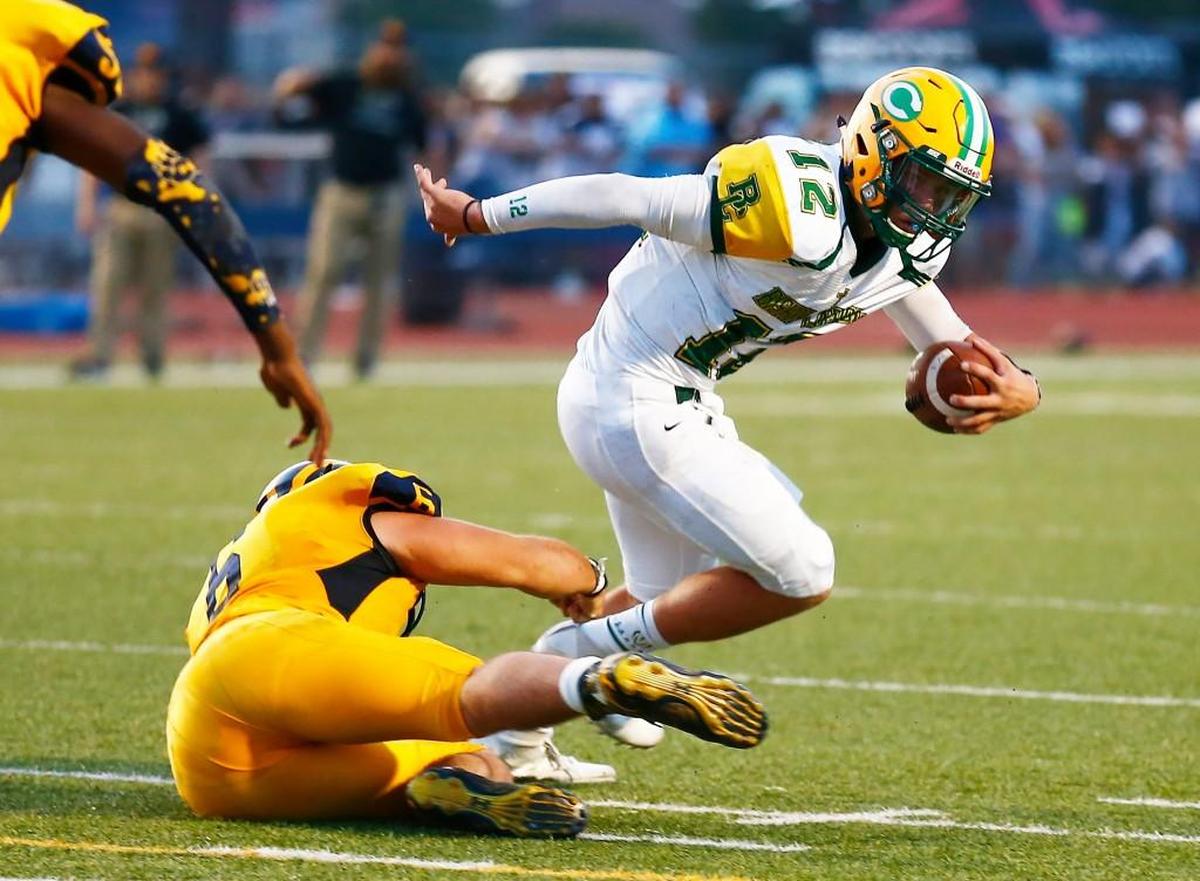 Bishop Carroll quarterback Braden Howell was named first team on the All-City League team this season.