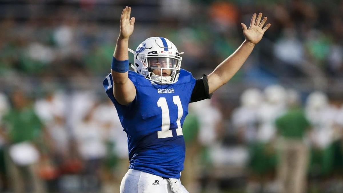 Goddard is one of four unbeaten teams in Class 5A. The Lions remain the top-ranked team in 5A, and No. 3 in the overall rankings.