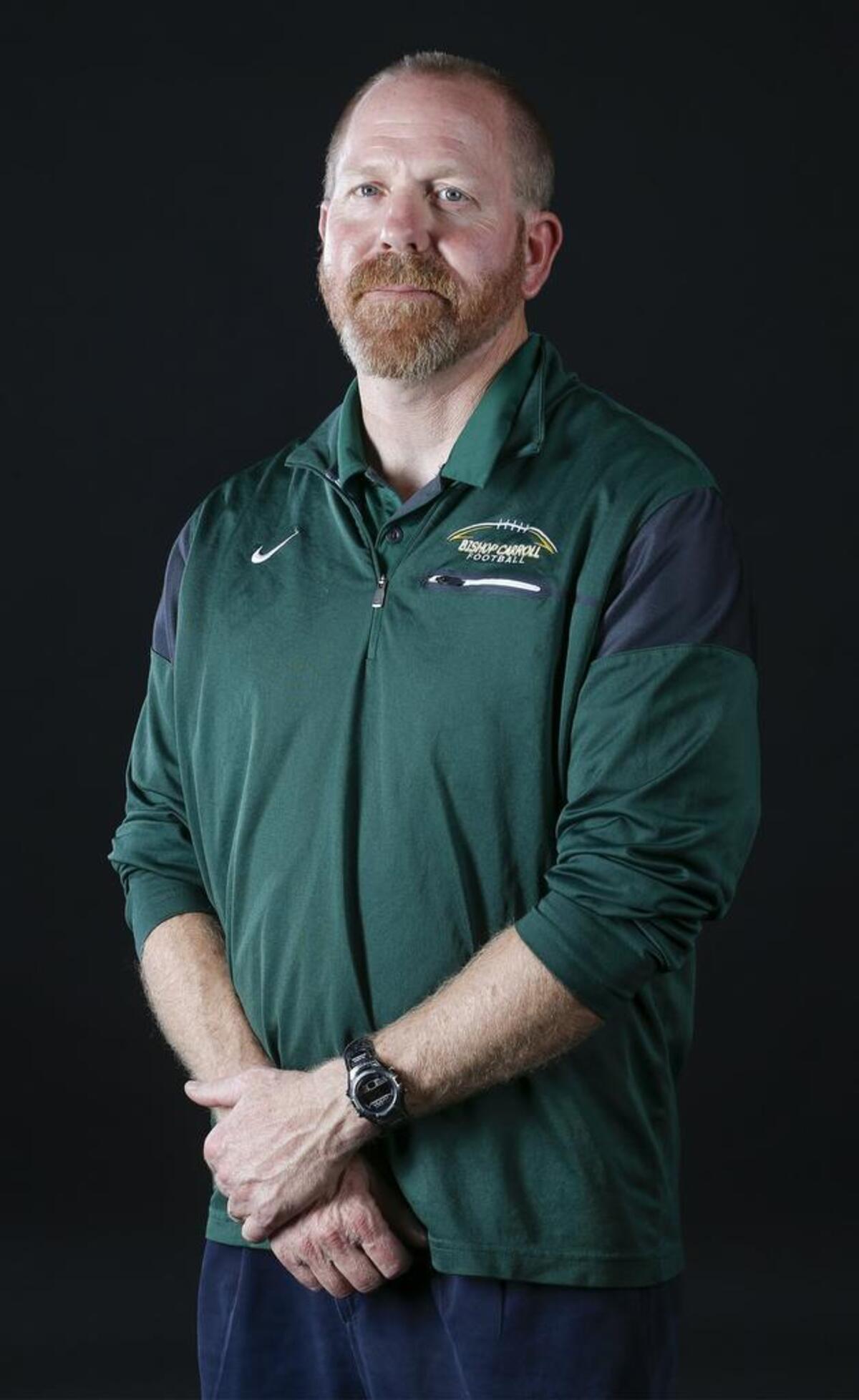 Carroll coach Dusty Trail.