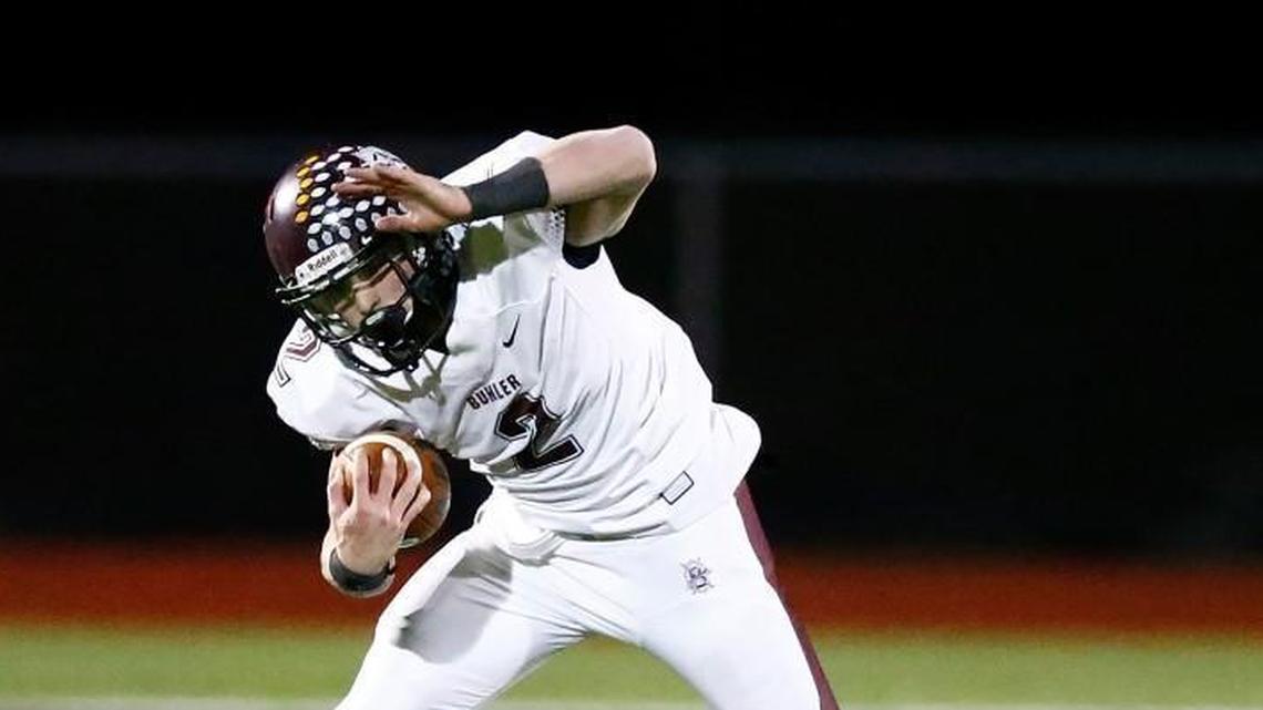 Buhler’s Dalton Brown, left, is an All-Class 4A-II running back.