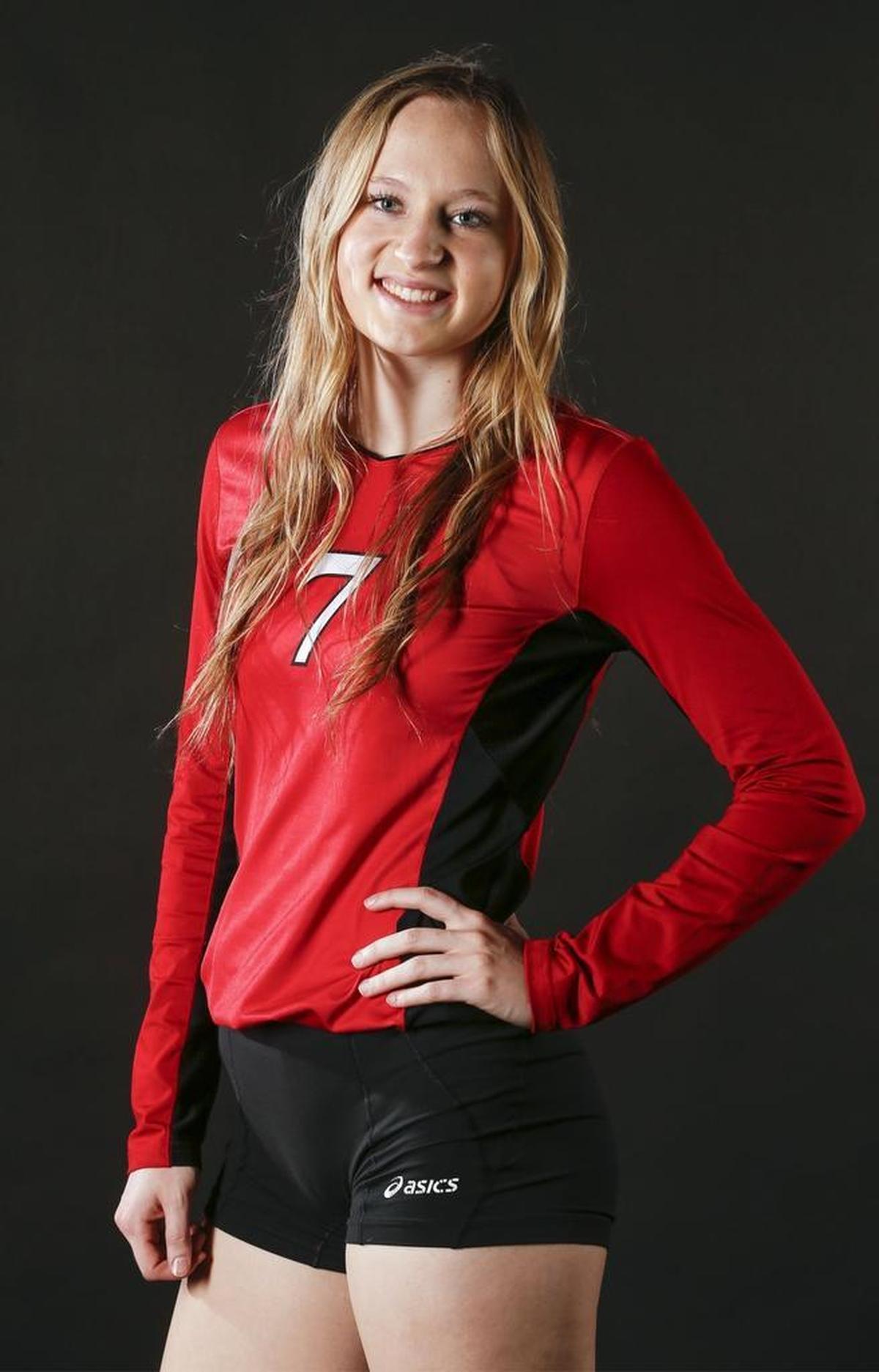 Rose Hill senior Emily Witt is a member of the Wichita Eagle’s All-Metro volleyball team.