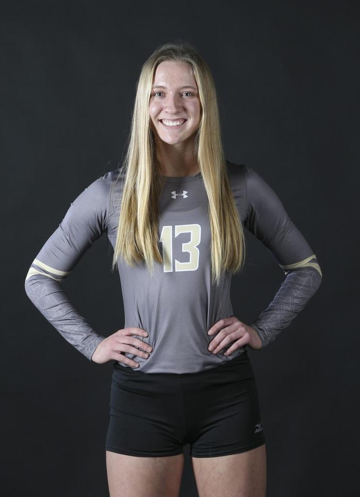 Newton senior Taylor Antonowich is a member of the Wichita Eagle’s All-Metro volleyball team.