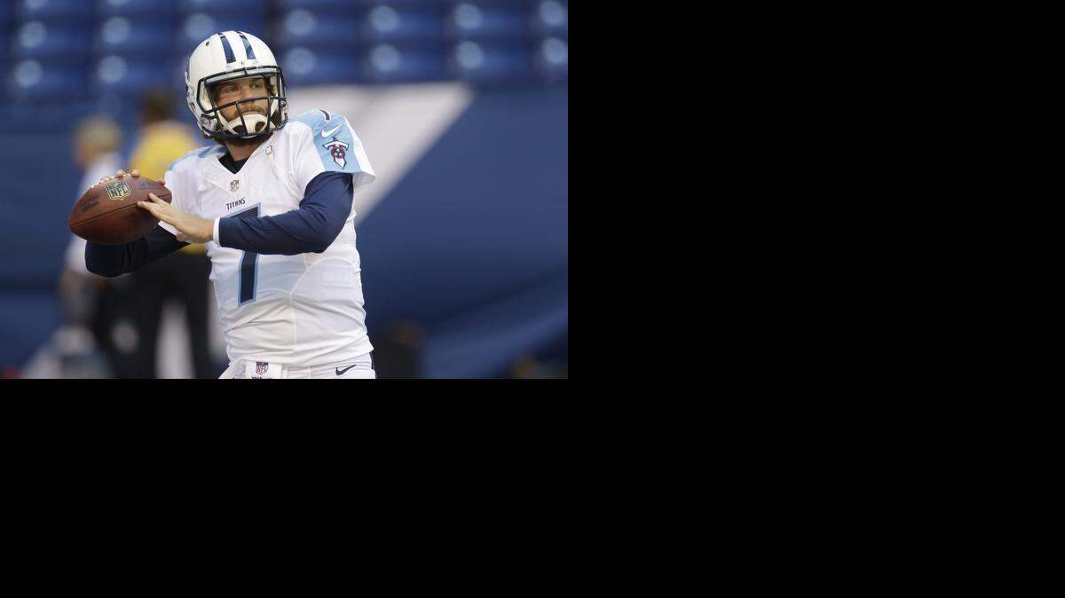 
Tennessee rookie Zach Mettenberger, from Butler Community College and LSU, saw his first regular-season action Sunday against Indianapolis.
